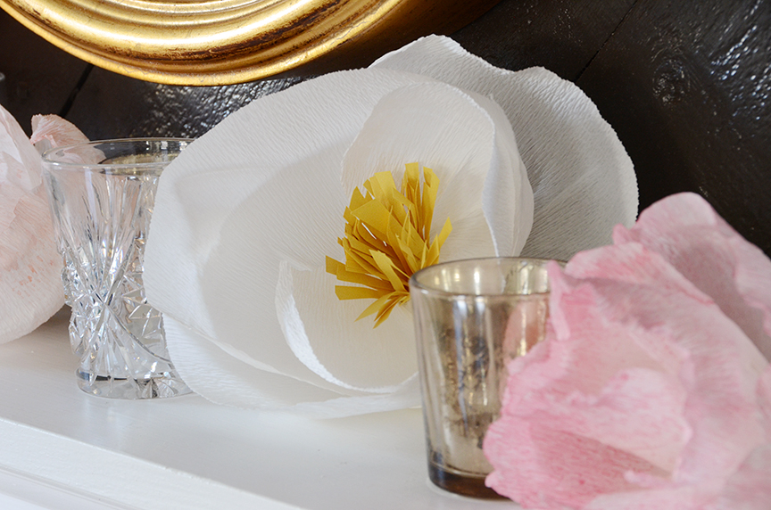 Diy paper flower for valentines day 2