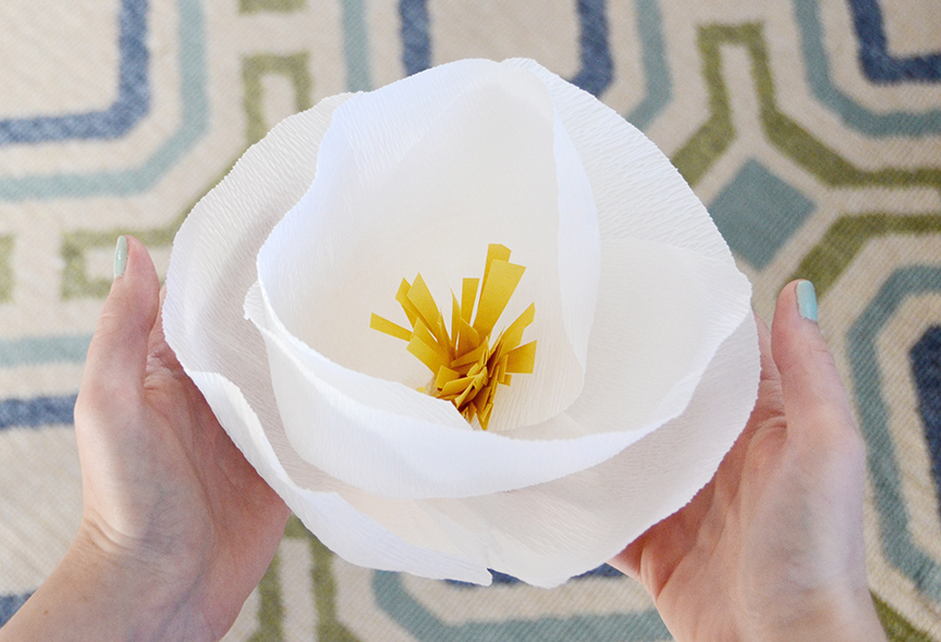 Diy paper flower for valentines day 4