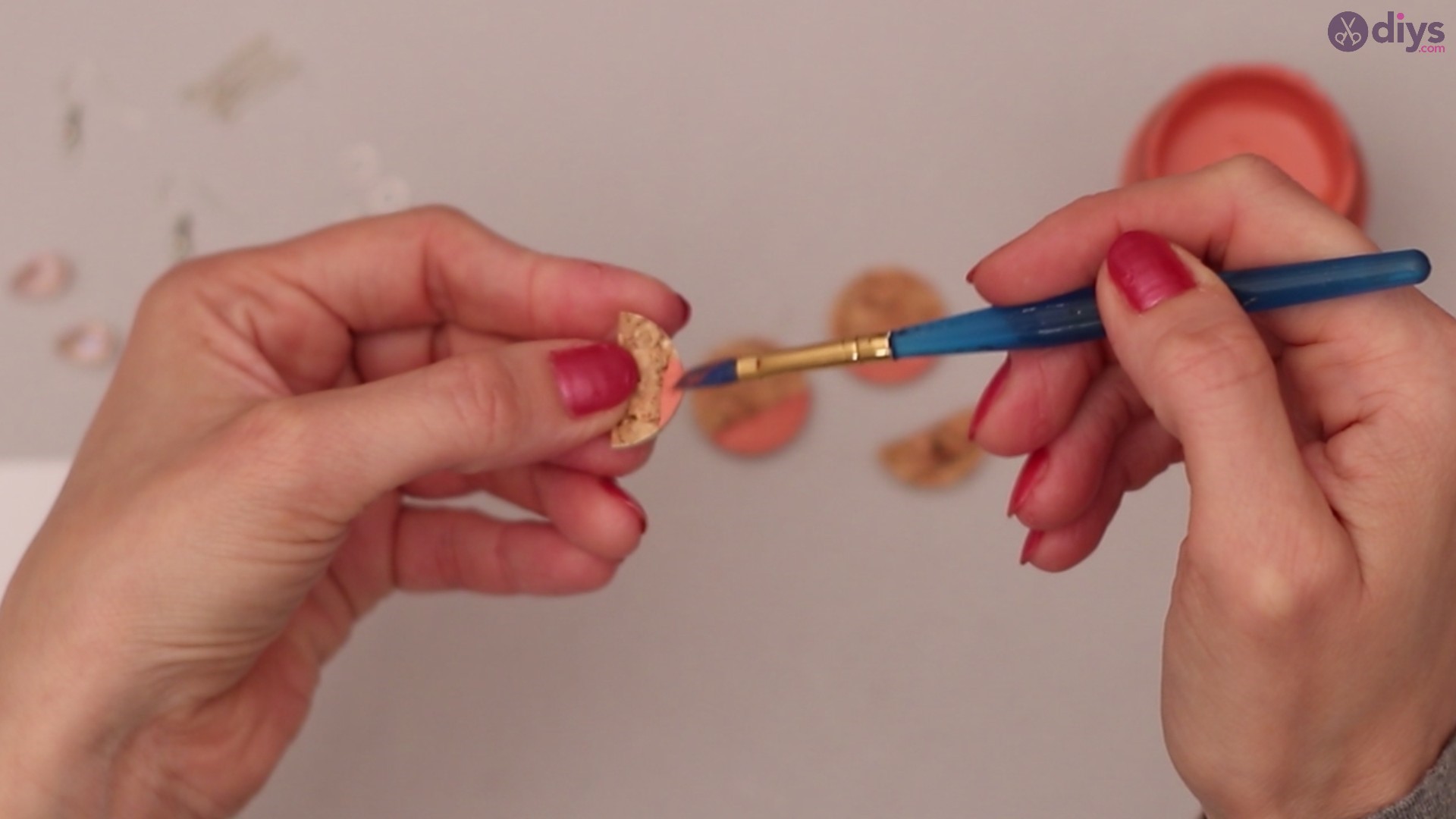 Diy wine cork earring (13)