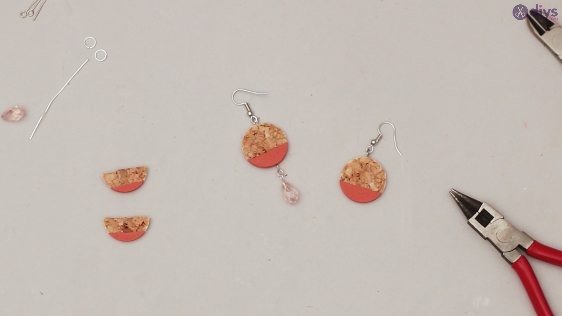 Diy wine cork earring (40)
