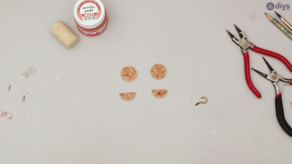 Diy wine cork earring (5)